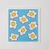 Paño de cocina de doble uso húmedo y seco con estampado de cerezas, paño de limpieza absorbente multifuncional, trapo de algodón de pulpa de madera alemán