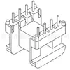 Estrutura de Transformador Ee25 Estrutura de Baquelite Ee26 Estrutura de Alta Frequência Bobina Horizontal 4+4 Pinos 2523-1