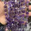 Cristal Natural 11MM Trevo de Quatro Folhas Citrino Pó de Cristal Olho de Tigre Contas para Pulseira Colar DIY Acessórios