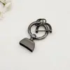 Accesorios Llavero de Coche Anilla de Resorte de Aleación de Zinc Marca de Moda Campana Accesorios de Ferretería Fabricante de Joyería DIY Venta al por Mayor