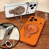 Adecuado para Funda de Teléfono iPhone 17Pm para Soporte Magnético Piel de Cordero Mate Apple 18 Modelo Nuevo Cobertura Completa 1516 Diseño Simple