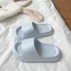 Sandalias de Suela Gruesa de EVA para Casa y Exterior Antideslizantes Inodoras Estilo Ins Moda Simple Versátil Sensación Suave para Mujer