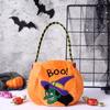 Decorações para Sacola de Doces de Halloween Bolsa Carteiro Bolsa de Abóbora Crianças do Jardim de Infância Layout de Cena de Doces Saco de Presente Bolsa de Pano