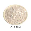 Color AB Semicírculo Perla de Imitación Color Dopamina Cuentas DIY Manicura Materiales Hechos a Mano Pasadores Accesorios para Ropa y Otros Accesorios