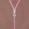 Cordón colgante de jade tejido a mano de alta gama Guanyin Pixiu Jade Colgante de Buda Cuerda para collar de hombre Modelo para mujer