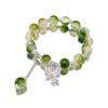 Popular Pulsera Dulce de Verano Verde para Mujer Diseño Ins Pulsera Pequeña Fresca de Mariposa Estudiante Mejor Amiga Regalo de Cumpleaños