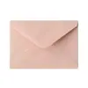 Hermoso sobre rosa claro de 150g para invitaciones de boda, sobre rectangular pequeño rosa estilo europeo para recibos, tarjeta de felicitación