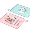 Mantel Individual de Silicona de Grado Alimenticio para Niños de Jardín de Infancia, Impermeable, Resistente al Aceite, Antiescaldaduras, Antideslizante, Portátil, Mantel para Mesa de Comedor de Bebé