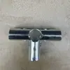 Accesorios para Secador de Piso de Conexión 4/6 Hebilla Cruzada Pieza de Fijación en T Tubo de Acero Inoxidable de 20/25 mm Accesorios