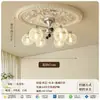 Luminária de Teto para Quarto Bauhaus Francês, Estilo Vintage Creme, Sala de Estar, Sala de Jantar, Quarto Principal, Luminárias de Alto Padrão Protetoras para os Olhos