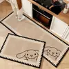 Tapete de piso de cocina con estampado floral retro, absorbente, de secado rápido y antideslizante, disponible para venta al por mayor directamente de fábrica, mismo estilo que en Amazon y Temu