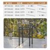 Suministros de jardinería Rama Xiao soporte para orquídea garra de cangrejo 11 mm pilar de flores soporte avanzado disponible soporte de 10 años