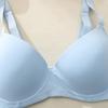 Brasier con Aros Europeo y Americano Transfronterizo Push-Up para Sostener Busto Secundario Íntimos para Mujer Cómodo Transpirable Sexy Anti-Flacidez