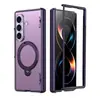 Adequado para Samsung Z Fold8 Ultra Case de Telefone com Suporte, Anti-Queda Magnético Dobrável 30% de Desconto Capa Protetora para Telefone Dobrável