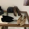 Zapatos Mary Jane de punta retro franceses para mujer con tacón oculto, nueva colección otoño/invierno 2026