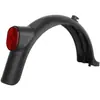Adecuado para Patinetes Eléctricos M365/Pro4, Guardabarros Trasero con Gancho, Luz Trasera de Advertencia de Seguridad, Accesorios al por Mayor