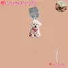 Tapón de polvo para teléfono móvil 2D, colgante acrílico de gatito transfronterizo, colgante de Tipo C enojado, artículo de venta caliente, otros productos africanos