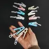 Colgador de ropa para balcón con cadena, paquete de recarga de pinzas de plástico a prueba de viento para sujetar la ropa