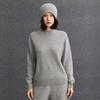 Caché para Mujer de Primera Línea Listo para Usar de Cuello Alto Medio Holgado Casual Moda Versátil Tejido de Punto Otoño e Invierno Nuevo Tejido de Punto de Cachemira
