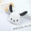 Nueva Muñeca Oso Rizado Estéreo Felpa Animal Pequeño Muñeca de Algodón DIY Banda para el Cabello Anillo para el Cabello Llavero Accesorios