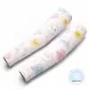 Mangas de hielo personalizadas con protección solar y estampado de logo para hombres y mujeres, mangas de brazo de seda helada para ciclismo con texto y patrones estampados personalizados