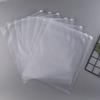 Bolsa de plástico transparente con cremallera para ropa, camisas, pantalones, faldas, calcetines, interior de camisa, con deslizador, autosellante, para almacenamiento.