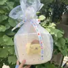 Canasta de Mano Arcoíris Regalo de Regreso Luna Llena del Bebé Año Viejo Banquete de los Cien Días de los Niños Regalo de Acompañamiento Caja de Regalo de Cumpleaños Tejida