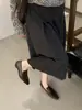 Zapatos Nuevos Retro de Cuadrado con Tacón Grueso para Primavera y Otoño 2025 Estilo Británico para Mujer Más Fáciles de Combinar Mocasines sin Cordones Zapatos Pequeños de Cuero