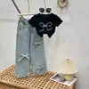 Conjunto de Ropa de Verano para Niñas Estilo 2026, Conjunto de Dos Piezas Elegante para Niños Mayores
