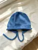 Gorro de punto para mujer, otoño e invierno, cálido, estilo coreano, hace que la cara se vea más pequeña, gorro de lana, adecuado para circunferencia de cabeza grande, versátil, protección para los oídos, gorro para clima frío