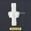 Accesorios para acuarios válvula antirretorno para prevenir el reflujo de agua en peceras, varias especificaciones de tubos de oxígeno, válvula antirretorno para bomba de aire, accesorios de válvula unidireccional