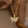 Nuevo Collar Colgante de Estrella con Lazo y Borla Estilo Hada Moda Femenina Simple de Gama Alta Lujo Ligero Cadena para Clavícula