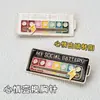 Broche de Energia que Muda de Humor, Insígnia de Liga Personalizável DIY Deslizante Bateria Social, Pin de Emoji para Campus