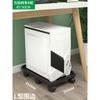 Base de host de computador de mesa telescópica removível para escritório doméstico Bandeja de rack de armazenamento de chassi simples universal
