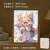 Pintura de luz de aniversário dia presente para meninas amigas namoradas quente anime pintura luminosa ins quarto cabeceira luz noturna
