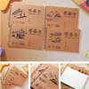 En Stock Venta al por Mayor Depai Cuaderno de Bocetos Espiral de Papel Kraft para Dibujo Artístico de Estudiantes Bocetaje en Blanco Dibujo a Mano Libro de Bocetos
