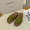 Sandálias de Encaixe Boken Preguiçosas de Praia Verão 2026 Femininas com Solado Grosso Versáteis Novas Casuais Retrô Sandálias de Cor Sólida