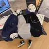 Pantalones deportivos de chándal para niños, ropa de otoño, pantalones con franja reflectante para niños, nuevo estilo de primavera y otoño, pantalones jogger para niños mayores