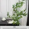 Simulação de casamento flor verde planta mão cor folha Taro água arara Taro sete cabeça Guanyinlian bambu pico grama Muri Mori material da flor