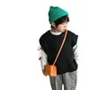 Coreia do Sul Roupas Infantis Suéter Infantil Gola Redonda Retrô Estilo Coreano Colete Suéter de Outono Stychy Tendência Masculina e Feminina Paredes de Tricô