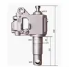 Montagem de Peças de Carrinho Hidráulico Manual de 2 Toneladas 3 Toneladas, Roda de Deslocamento, Cilindro, Manivela, Braço Oscilante, Base de Suporte, Estrutura da Roda, Empilhadeira