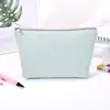 Bolsa de Maquillaje de Pana de Gran Capacidad, Neceser con Cremallera, Organizador de una Pieza para Todos los Productos de Belleza, Bolsa de Almacenamiento Simple al por Mayor