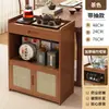 Armario para té, armario de almacenamiento para juego de té, armario de té para oficina, estante, pequeño estante de exhibición antiguo, armario de té, mueble lateral para mesa de té