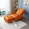 Sofá perezoso, perfecto para relajarse y echarse una siesta; una silla de balcón cómoda para relajarse y tomar un descanso al mediodía; un sofá popular de un solo asiento; una tumbona