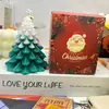 Velas Aromáticas Árvore de Natal, Lembrancinhas Artesanais, Decorações, Decorações Criativas para Casa, Conjuntos de Caixa de Presente no Atacado