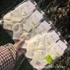 Calcetines Deportivos Bajos para Hombre y Mujer Ji Zhi, Calcetines de Algodón Ajustados a la Cintura Pequeña, Estilo Universitario Hechos a Mano al por Mayor 26