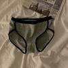 Ropa interior de algodón japonés para mujer de cintura media, estilo deportivo dinámico, para estudiantes, cómoda, color liso, bragas de pierna alta para mujer