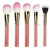 Brochas de Maquillaje Nuevas Personalizadas, Paquete de Cinco, Brochas de Maquillaje para Rubor de Cerdas Suaves, Brochas de Belleza Estilo Celebridad de Internet, Polvo Contorno de Alto Brillo