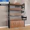 Prateleira de Armazenamento para Varanda, Armário Integrado de Armazenamento Doméstico Montado na Parede, Armário de Armazenamento Multicamadas de Chão, Suporte Multifuncional para Vasos de Plantas