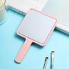 Espejo pequeño de una cara transfronterizo simple HD portátil de mano mini al por mayor cuadrado lindo espejo de maquillaje